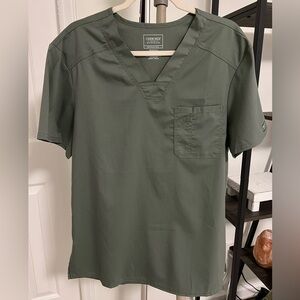 Cherokee Men's Olive Scrub Set- Size Medium